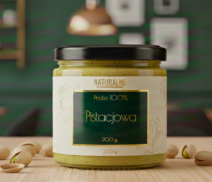 pasta pistacjowa 100%