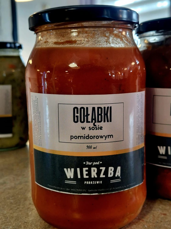 gołąbki w słoiku